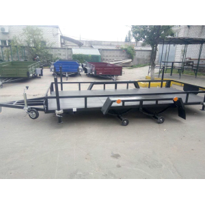 Лафет двовісний для перевезення авто та спецтехніки. Photo 3